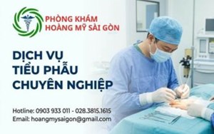 DỊCH VỤ TIỂU PHẪU AN TOÀN VÀ HIỆU QUẢ TẠI HOÀNG MỸ SÀI GÒN